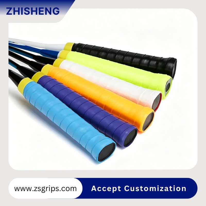 Anti-slip Solid Color PU Badminton Racket Overgrip (2)