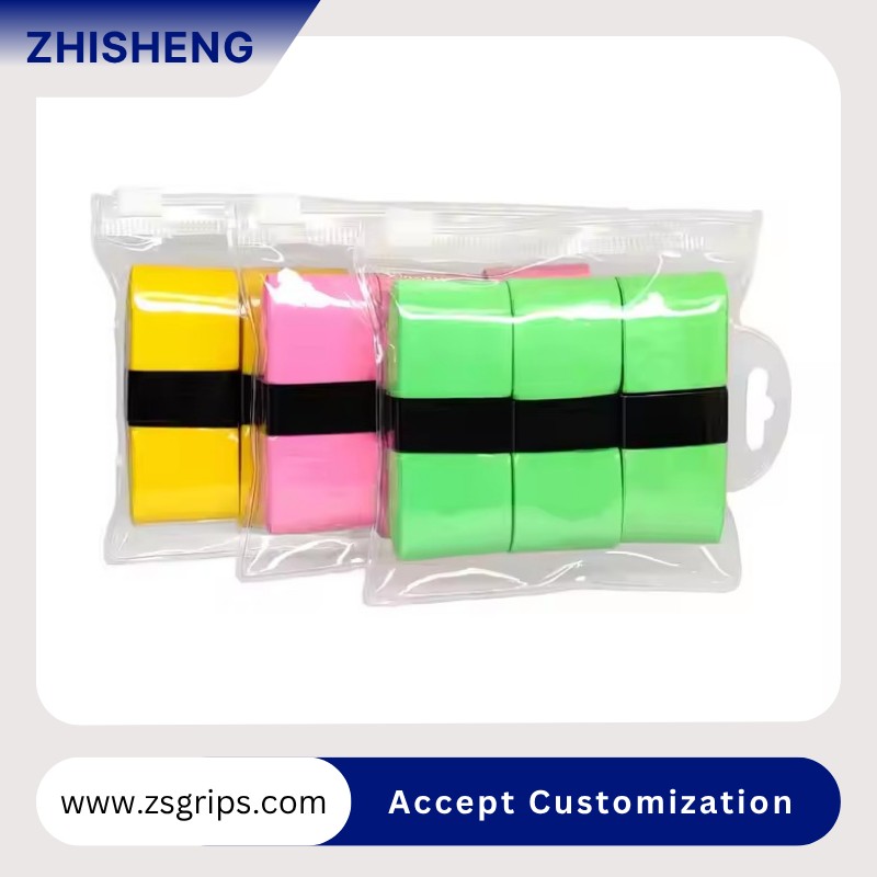 Anti-slip Solid Color PU Badminton Racket Overgrip (5) Anti-slip Solid Color PU Badminton Racket Overgrip (5)